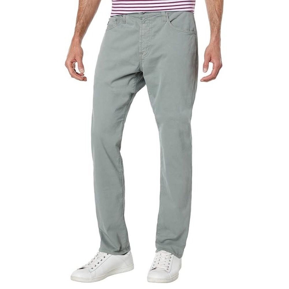 AG Adriano Goldschmied Everett Slim Straight Pants Sage Green 38x32 1794SUDRFGN